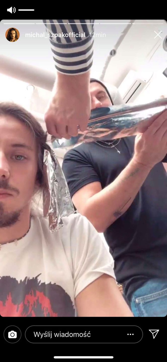 Michał Szpak przefarbował włosy