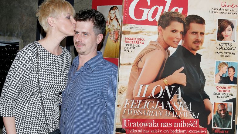 Ilona Felicjańska była zachwycona nowym partnerem