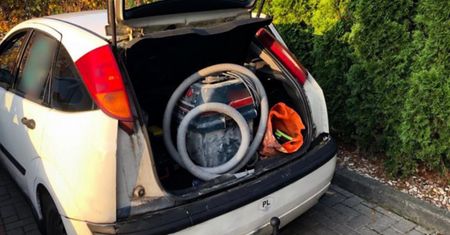 Złodzieje wpadli przez odkurzacz. Nietypowa interwencja policji