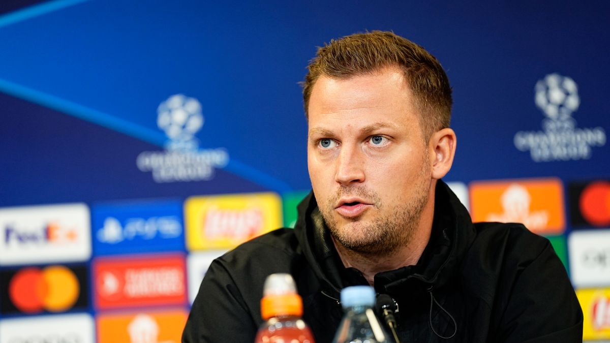 PAP/EPA / Martin Sylvest / Na zdjęciu: Jacob Neestrup (trener FC Kopenhaga)