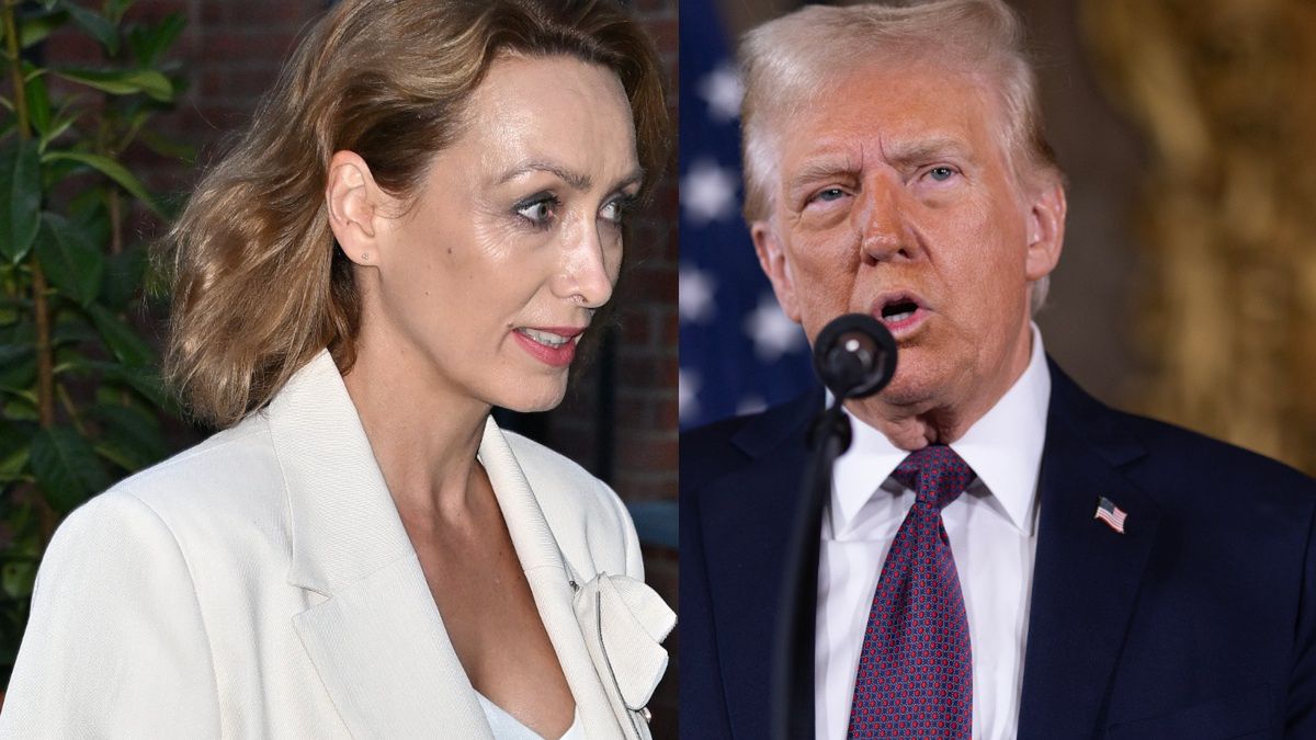 Anna Kalczyńska i Donald Trump