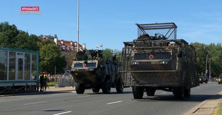 Defilada "Polska SAFE – Bezpieczna Polska". Prezentacja klatek antydronowych