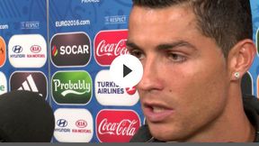 Cristiano Ronaldo: Nie mogliśmy mocniej zagrozić Polsce