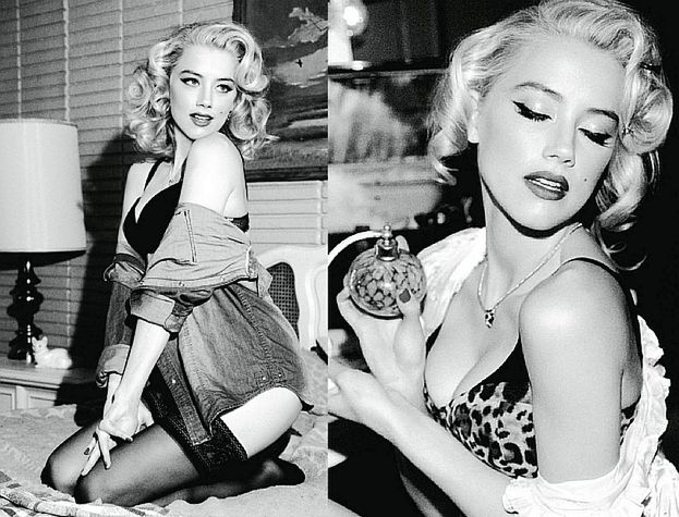 Amber Heard jak Marilyn Monroe!