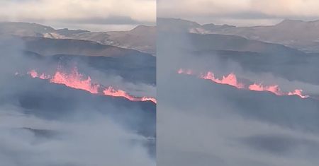 Erupcja na Islandii. Policja ostrzega i zamyka dostęp do wulkanu