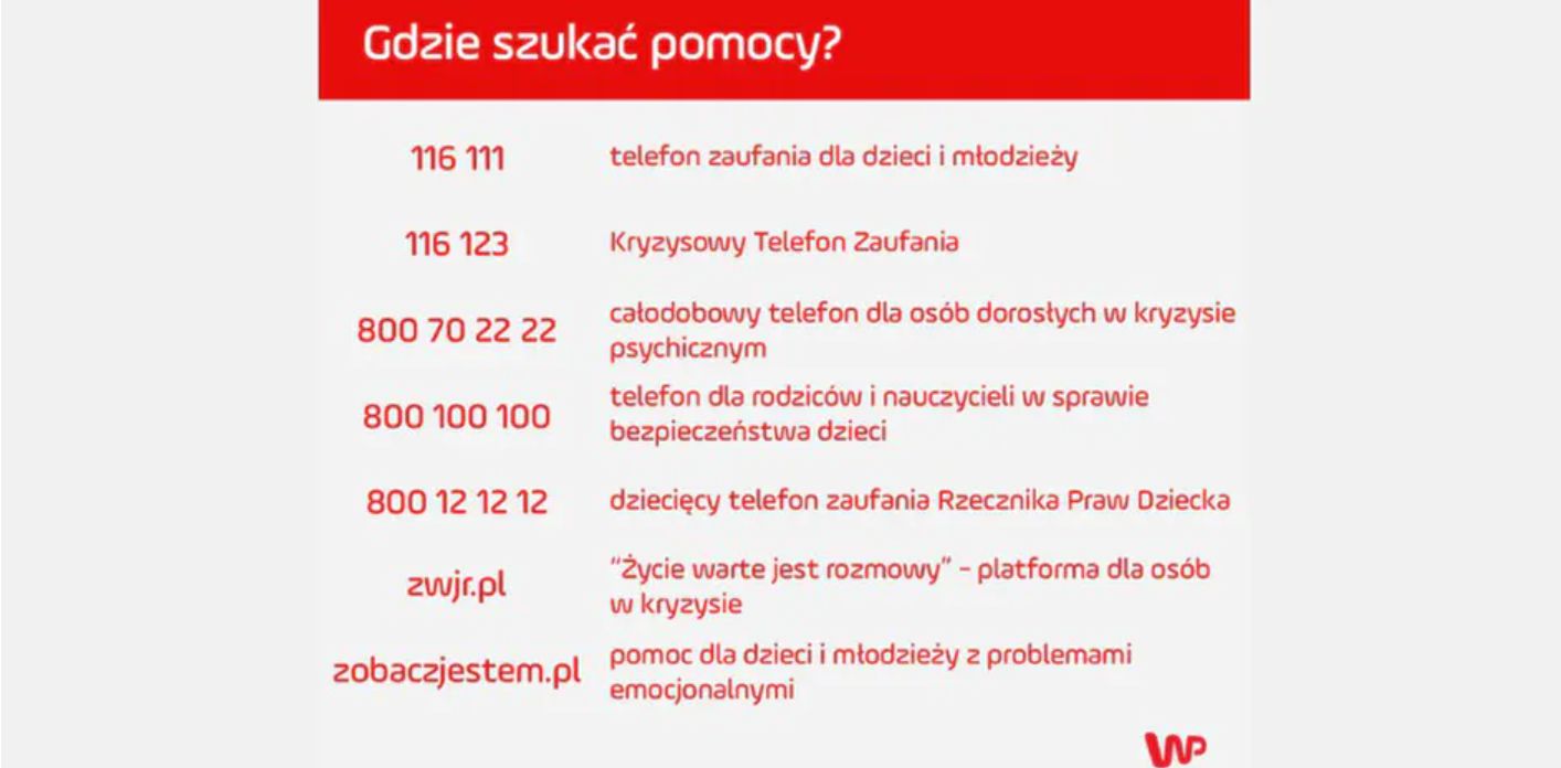 Tu znajdziesz pomoc