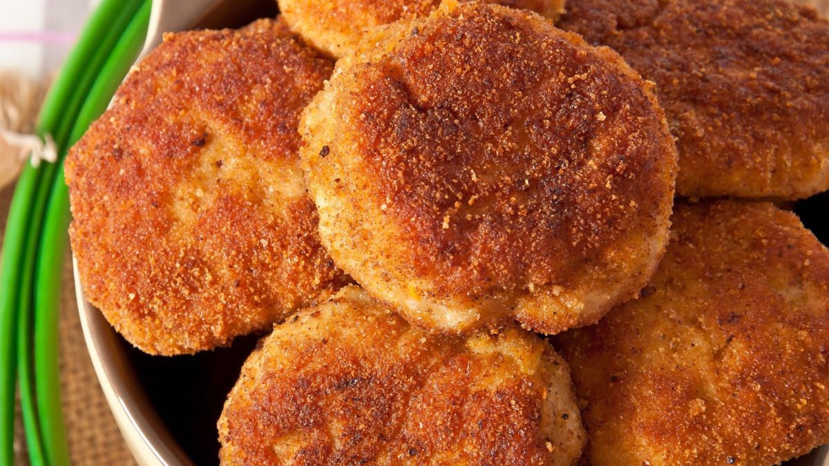 Kotlety z kiszonej kapusty i ziemniaków