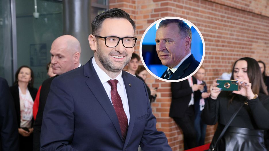 Daniel Obajtek i Jacek Kurski