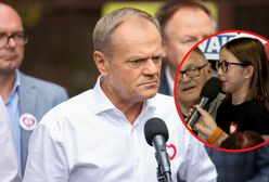 9-latka była bliska płaczu. Zadała pytanie Tuskowi
