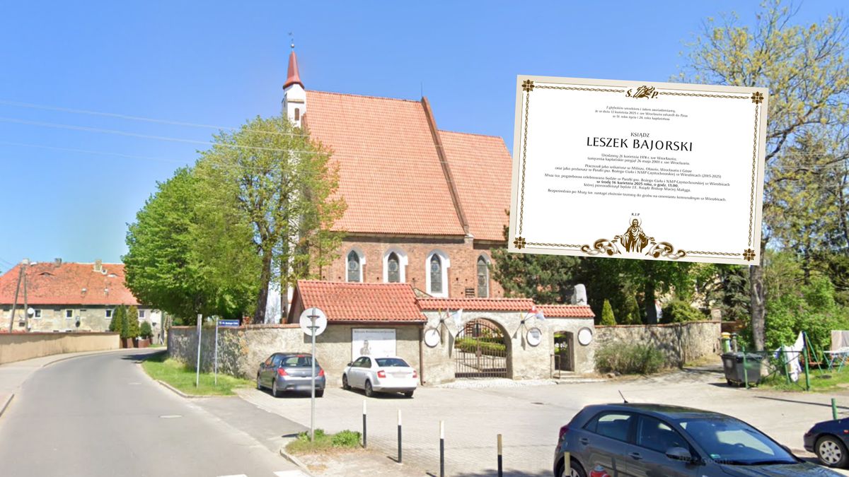 Nie żyje ks. Leszek Bajorski.
