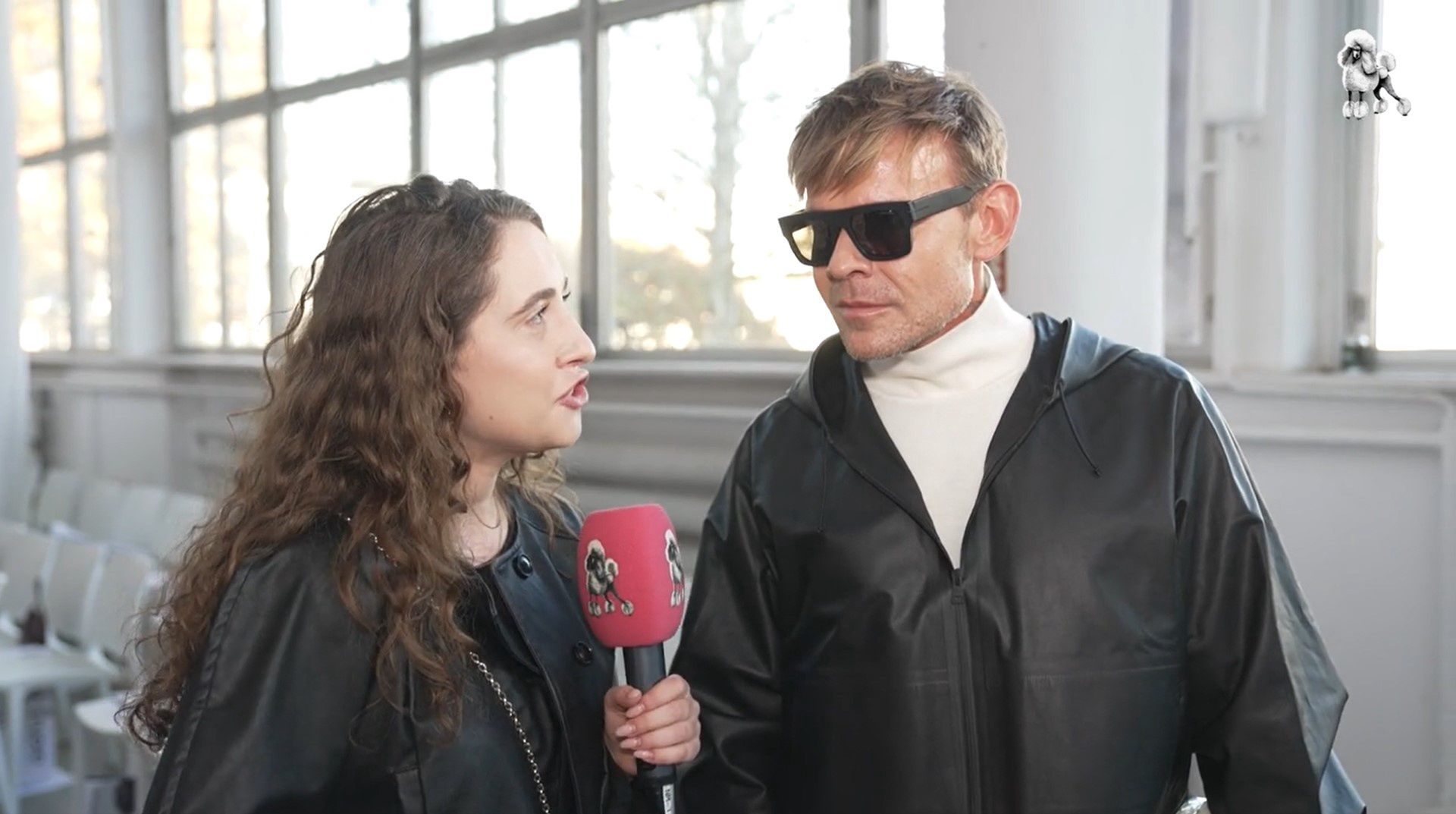Dawid Woliński podczas wywiadu dla Pudelka