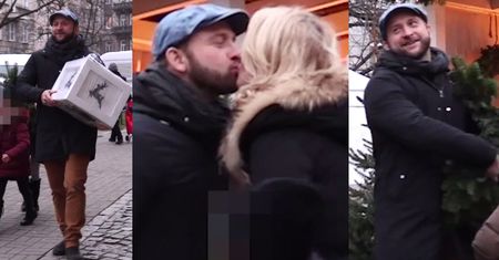 Szyc opanowany przez świąteczną gorączkę zakupów