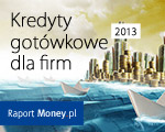  Kredyty gotwkowe dla firm. Raport Money.pl
