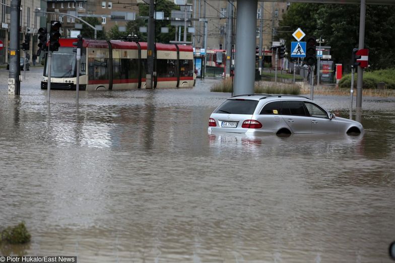 Powodzie miejskie występują również w miastach, które nie zostały zbudowane nad rzekami.