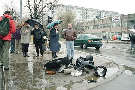 Tragedia na skrzyżowaniu