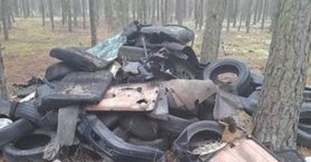 Taki widok zastali w lesie. "Ręce opadają"