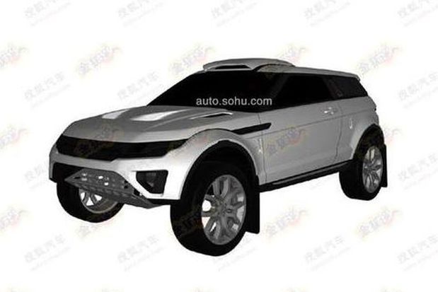 Rajdowy Range Rover Evoque