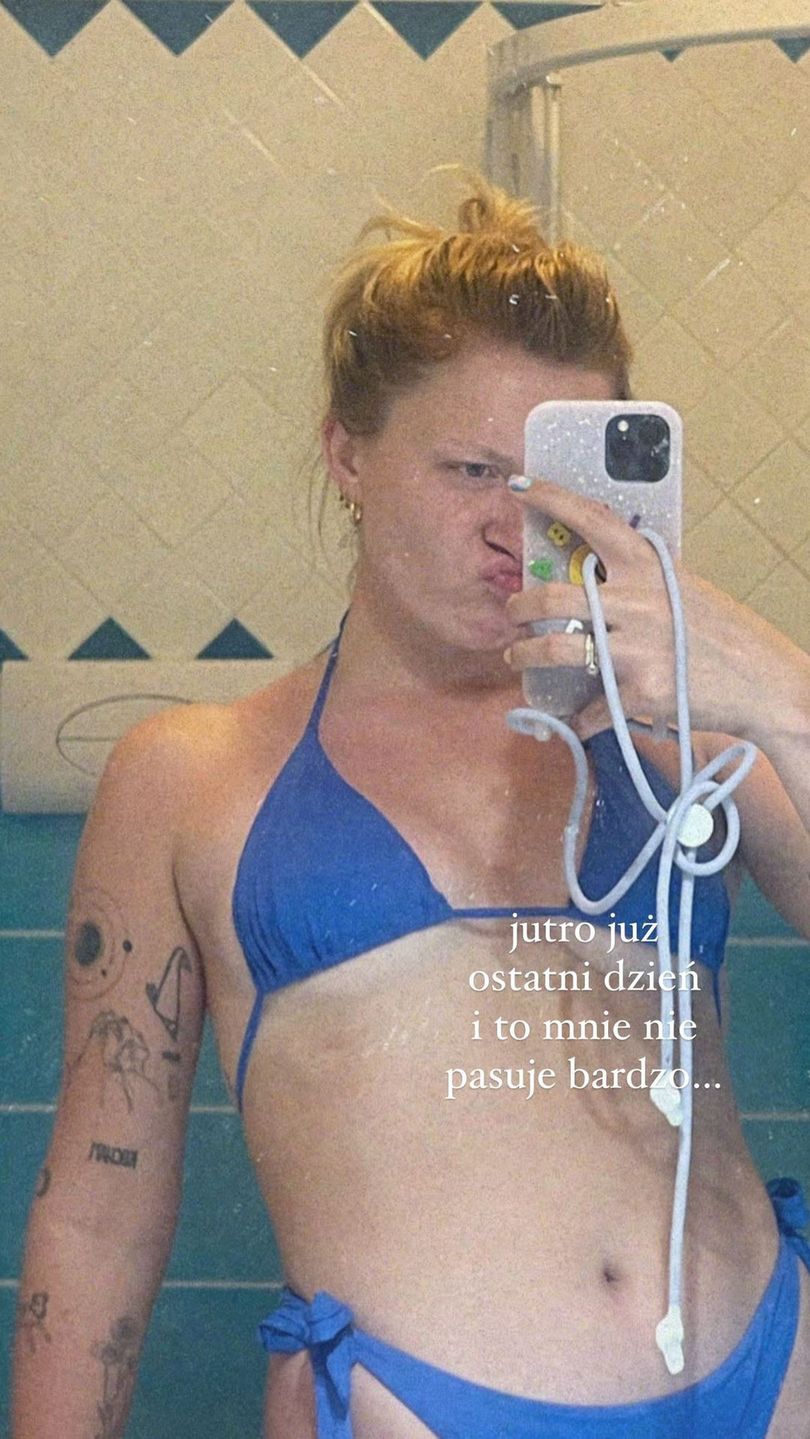 Iga Krefft pozuje w bikini i odpowiada hejterce