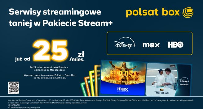 Polsat Box obniża cenę pakietu z Disney+ i Max