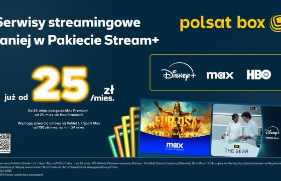 Polsat Box obniża cenę pakietu z Disney+ i Max