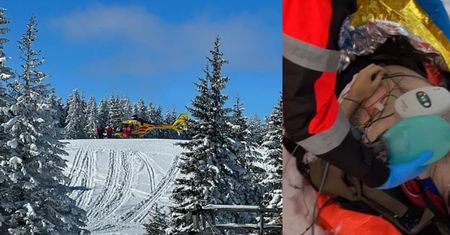 Tragedia na stoku. Lądował śmigłowiec pogotowia. Nie żyje 34-latek
