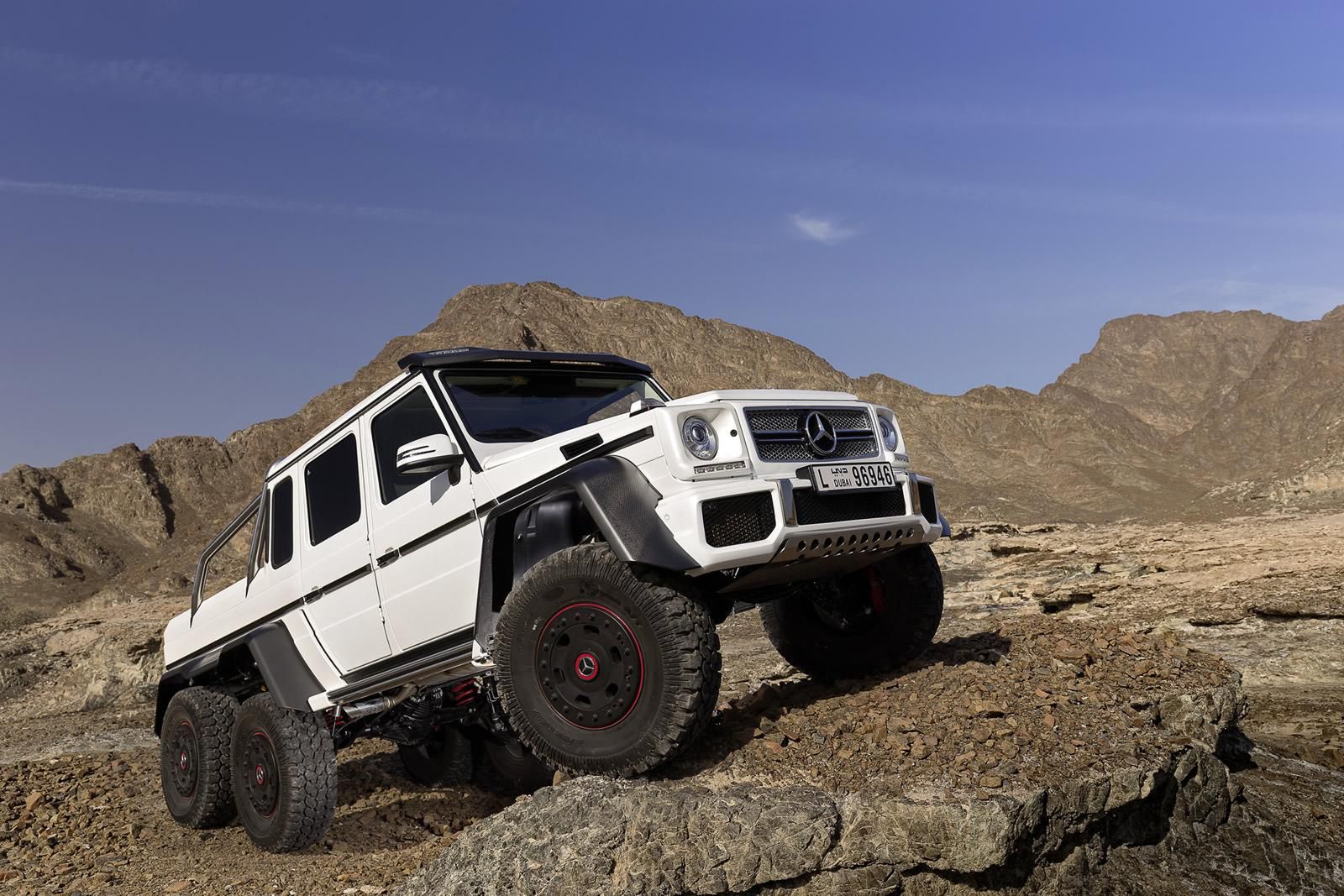 Mercedes-Benz G63 AMG 6x6 - terenowy potwór [galeria] 12