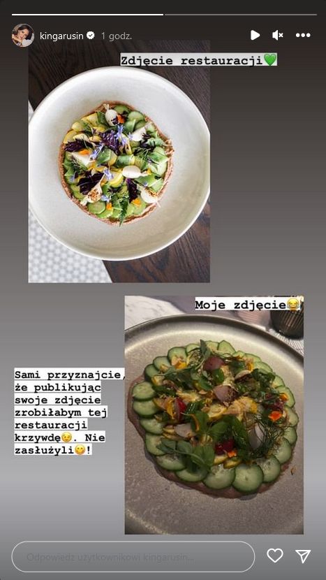 Kinga Rusin o restauracji w Kanadzie. Nie wszyscy uwierzyli, że ją odwiedziła