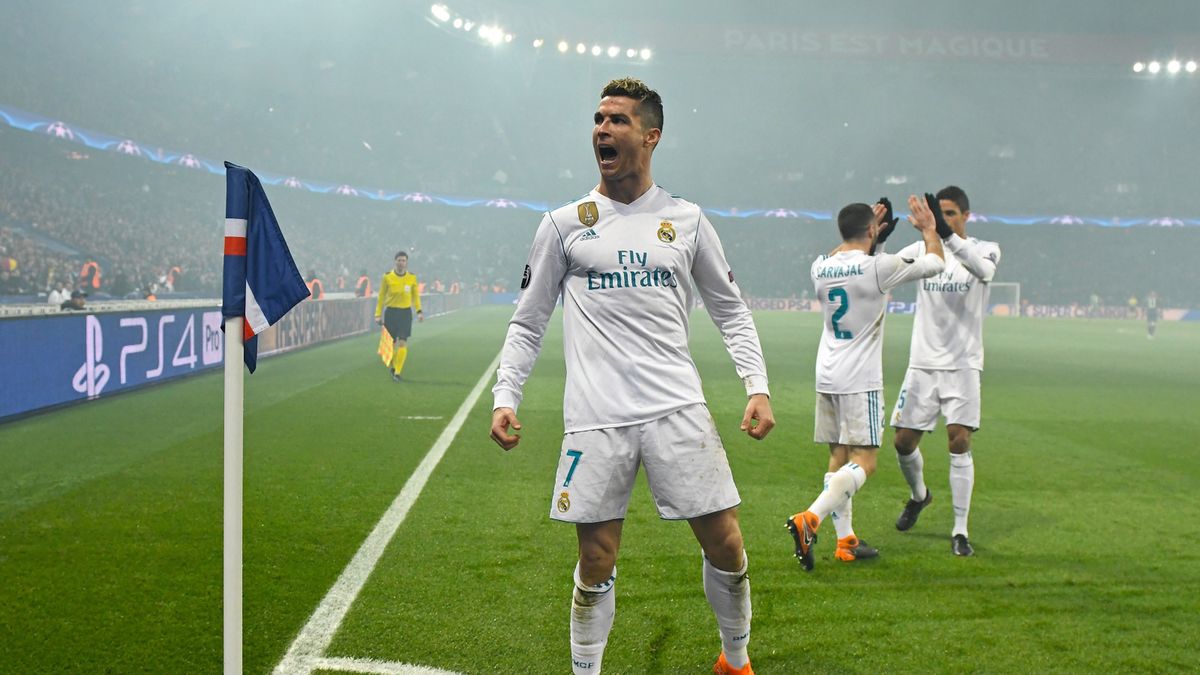 Cristiano Ronaldo po zdobyciu gola