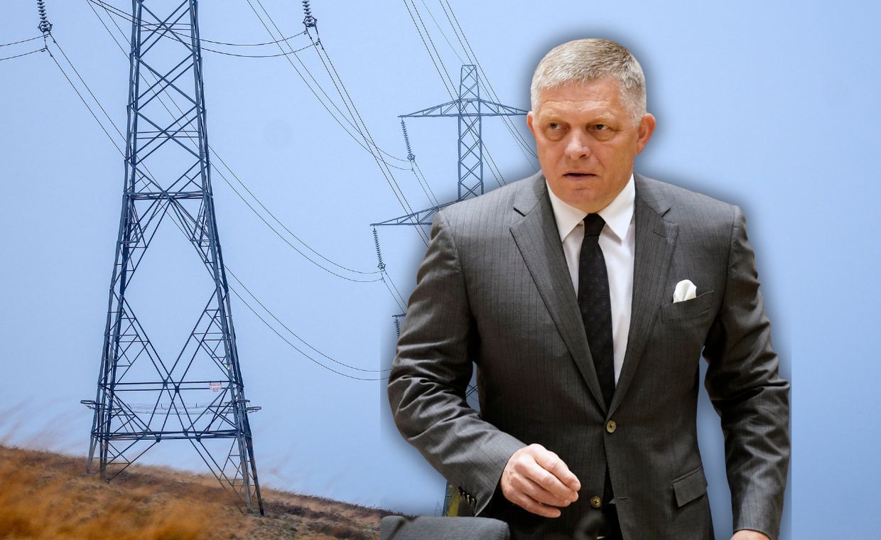 Fico podjął decyzję. Wstrzyma dostawy energii dla Ukrainy Kép