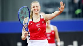 Martyna Kubka zniszczyła na korcie kolejną Rosjankę
