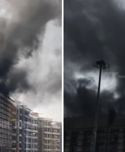 Potężny pożar w Soczi. Obok chluby Putina