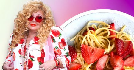 Uczta dla oczu, czyli spaghetti, które wyglądają jak Magda Gessler!
