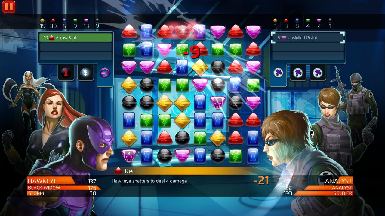 Marvel Puzzle Quest: Dark Reign na weekend
