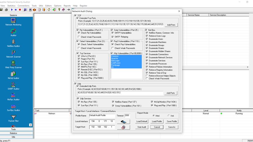 Nsauditor Network Security Auditor 4