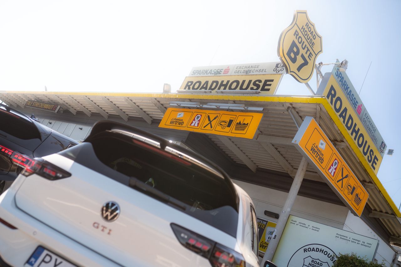 Gran turismo: Volkswagen Golf GTI Clubsport i R w Alpach