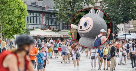 Maskotka labubu w Sopocie. Tyle chcą za jedno zdjęcie. "Brak słów"