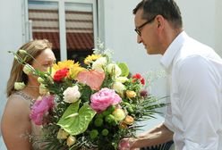 Pieniężno. Premier Mateusz Morawiecki na urodzinach u 10-letniej Kaliny