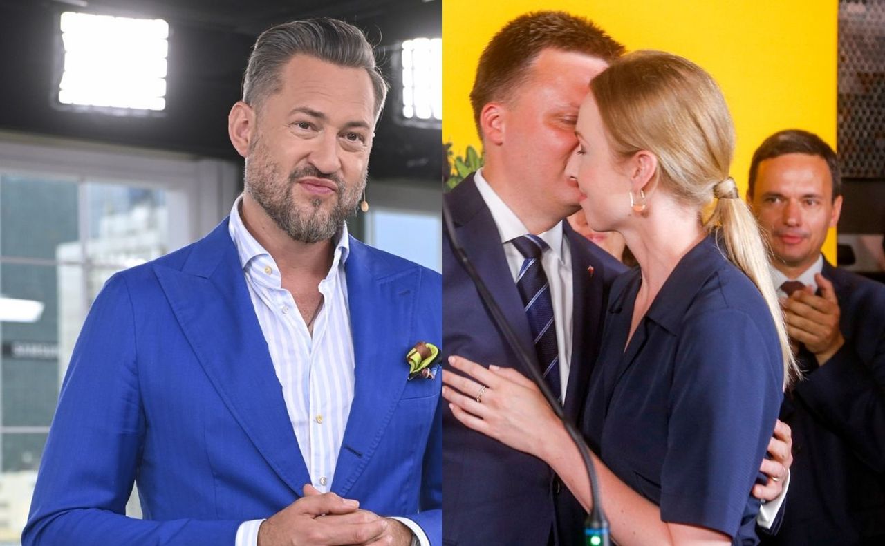 "Jesteś naszą bohaterką". Prokop zwrócił się do żony Hołowni