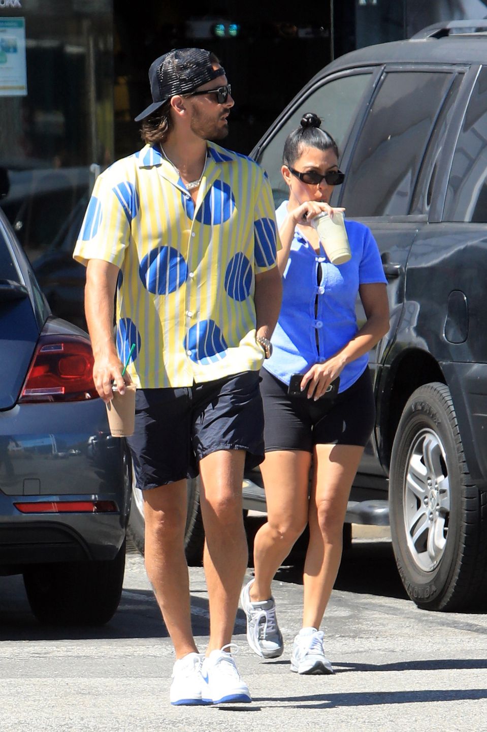 Kourtney Kardashian i Scott Disick poszli razem na kawę