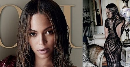 Beyonce z ciemnymi, mokrymi włosami w nowej sesji!