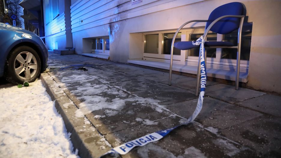 Warszawa. Atak na ambasadę Turcji. Użyto koktajlu Mołotowa 