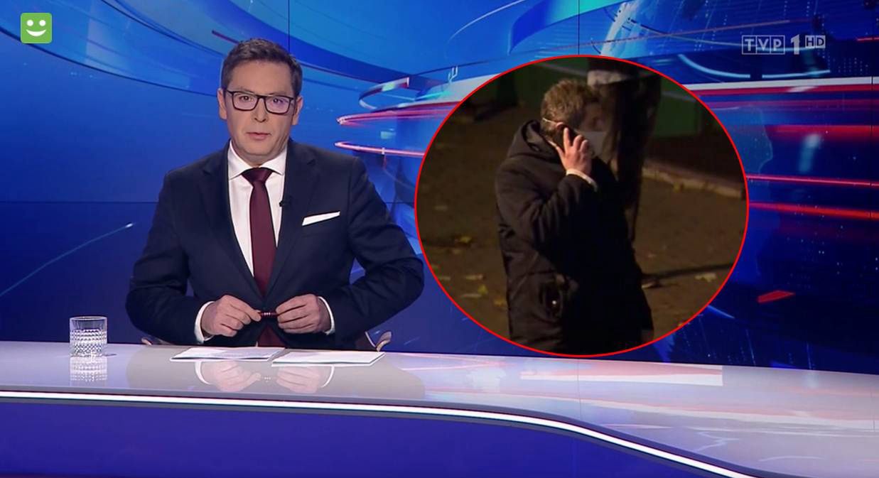 Manipulacja "Wiadomości" TVP zdemaskowana. Ujawniono, kim jest tajemniczy mężczyzna