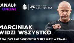 Szymon Marciniak reklamuje PKO BP Ekstraklasę w Canal+