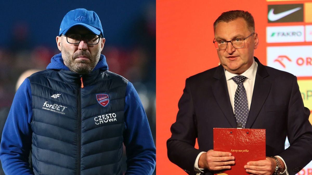 WP SportoweFakty / Tomasz Kudala/Mateusz Czarnecki / Na zdjęciu: Marek Papszun (z lewej) i Czesław Michniewicz (z prawej)