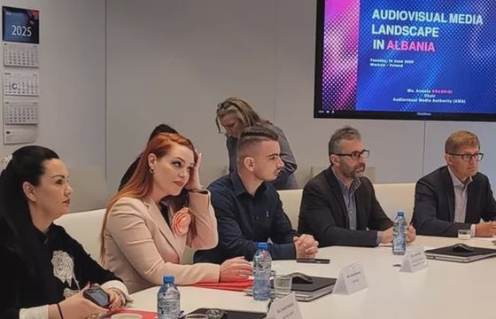 Albański regulator AMA z wizytą w KRRiT