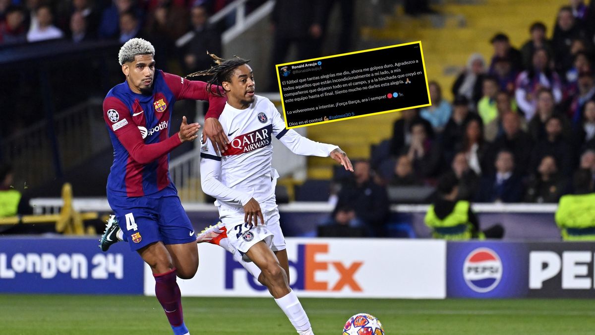 Zdjęcie okładkowe artykułu: Getty Images / Aurelien Meunier / Ronald Araujo mecz z PSG zapamięta na długo
