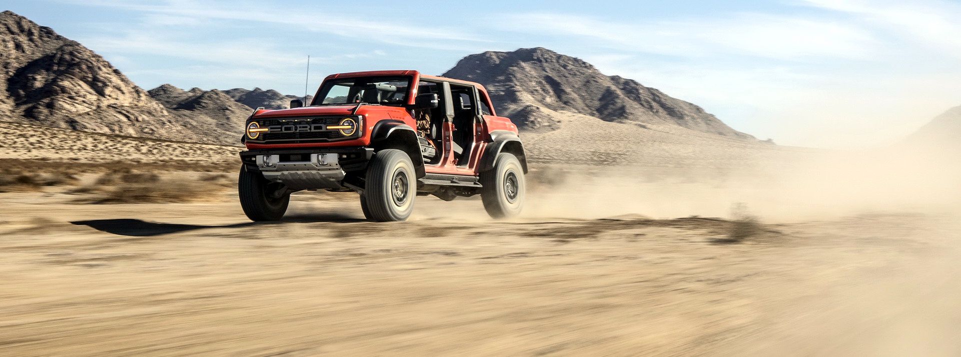Bronco Raptor w naturalnym środowisku