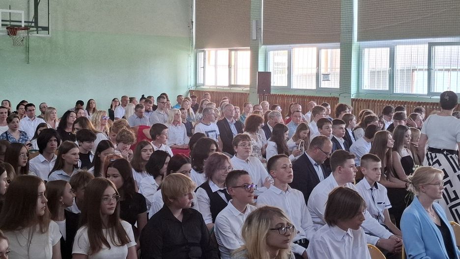 Uroczyste zakończenie klas ósmych w Szkole Podstawowej nr 5