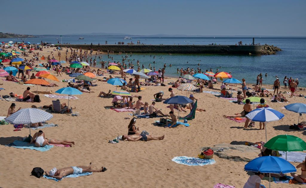 Plaża w portugalskim Estoril