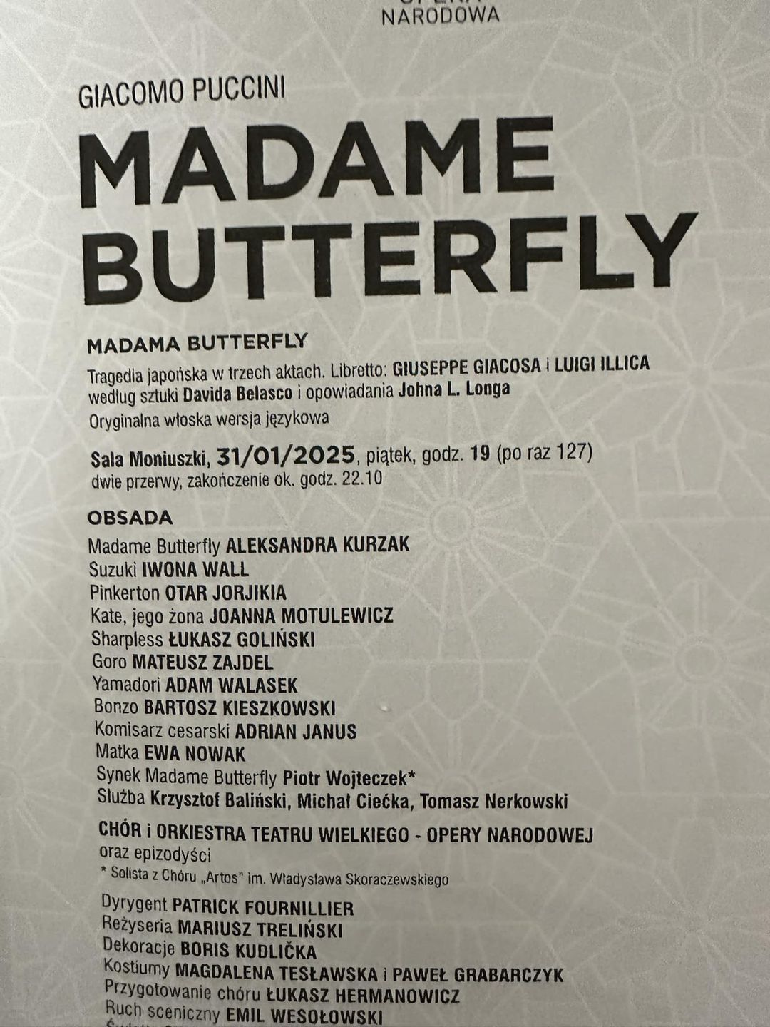 Dominika Chorosińska na randce w teatrze